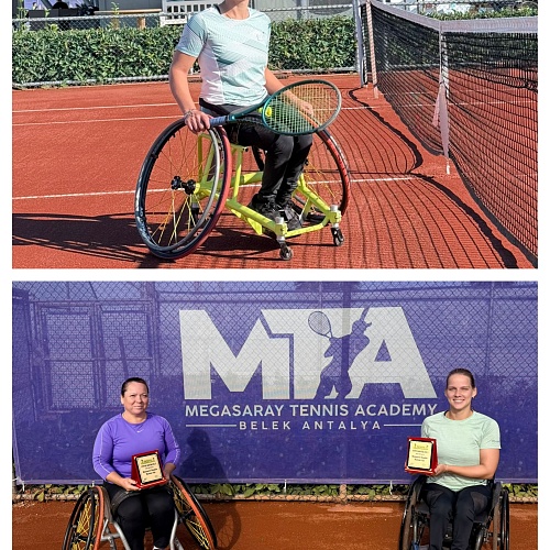 Международные соревнования по теннису на колясках в Турции 