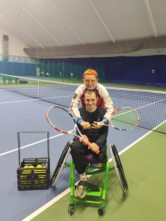 Мастер-класс по теннису на колясках для участников СВО