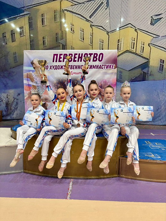 Первенство Дмитровского муниципального округа по художественной гимнастике «Золушка»