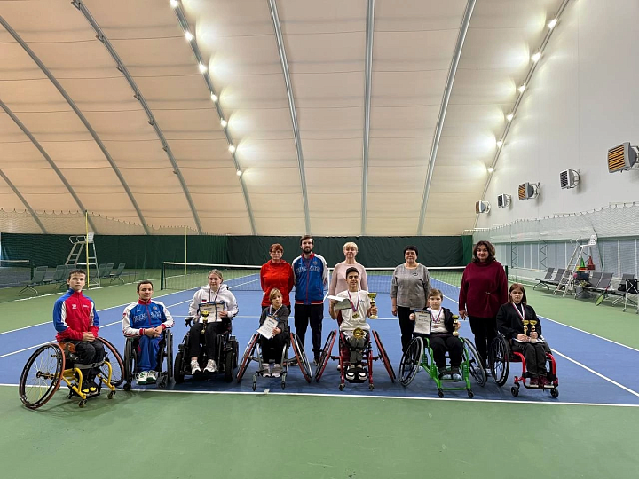 Первенство спортивной школы олимпийского резерва «Динамо-Дмитров» по теннису на колясках