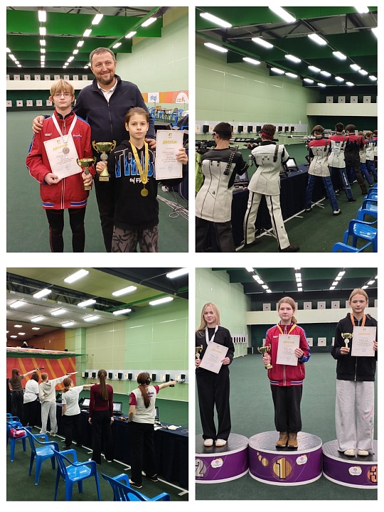 Успехи юных стрелков на Первенстве МУ ДО СШОР «Динамо-Дмитров»!