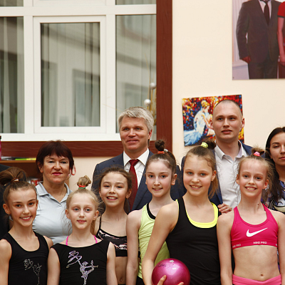 Глава Минспорта РФ Колобков осмотрел школу олимпийского резерва «Динамо‑Дмитров» 