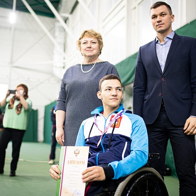 Чемпионат России по теннису на колясках для лиц с поражением опорного-двигательного аппарата