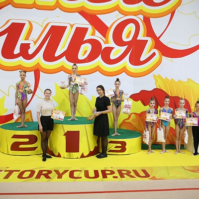 Открыть турнир по художественной гимнастике "Золотые крылья"