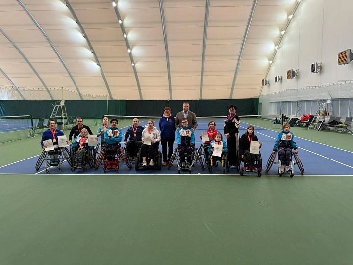 Первенство и Чемпионат Московской области по теннису на колясках