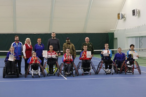 Первенство Дмитровского муниципального округа по теннису на колясках